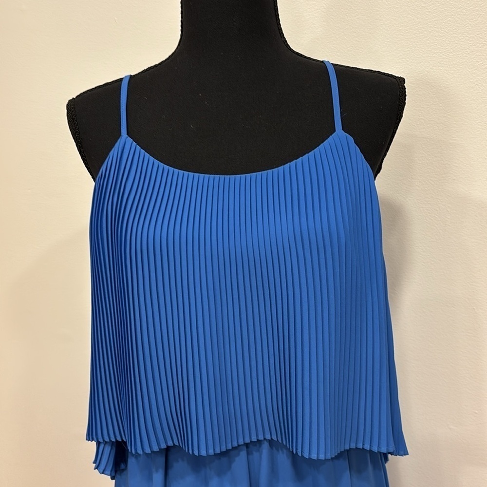 MOSSIMO Elegant blue Sleeveless Dress! Adjustable straps, size S. - Picture 2 of 4